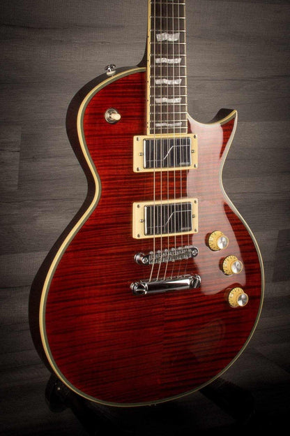 USED - ESP LTD EC-1000FM Fluence Deluxe Series, Tiger Eye