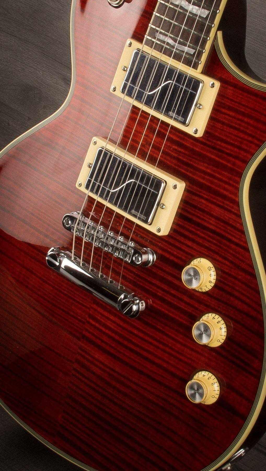 USED - ESP LTD EC-1000FM Fluence Deluxe Series, Tiger Eye
