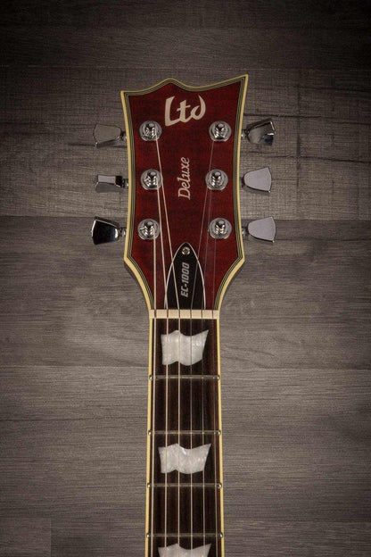 USED - ESP LTD EC-1000FM Fluence Deluxe Series, Tiger Eye