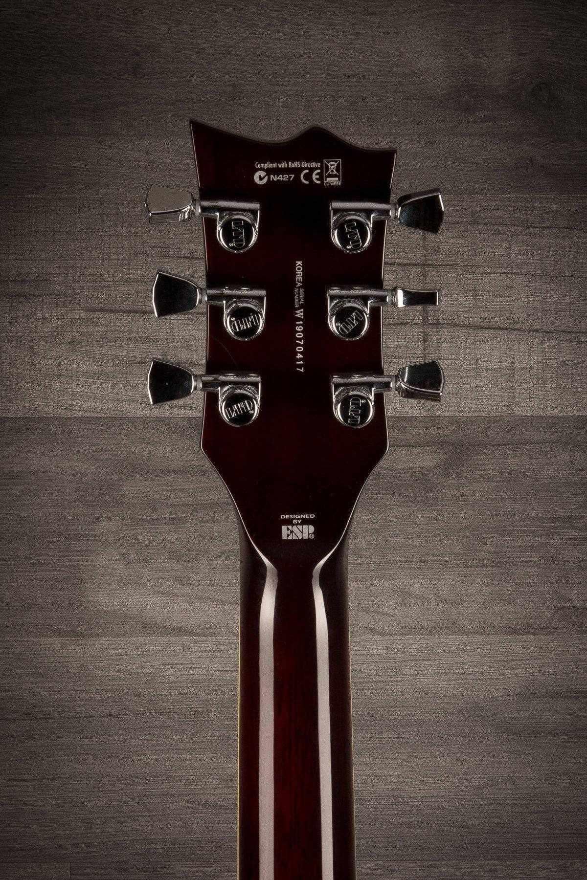 USED - ESP LTD EC-1000FM Fluence Deluxe Series, Tiger Eye