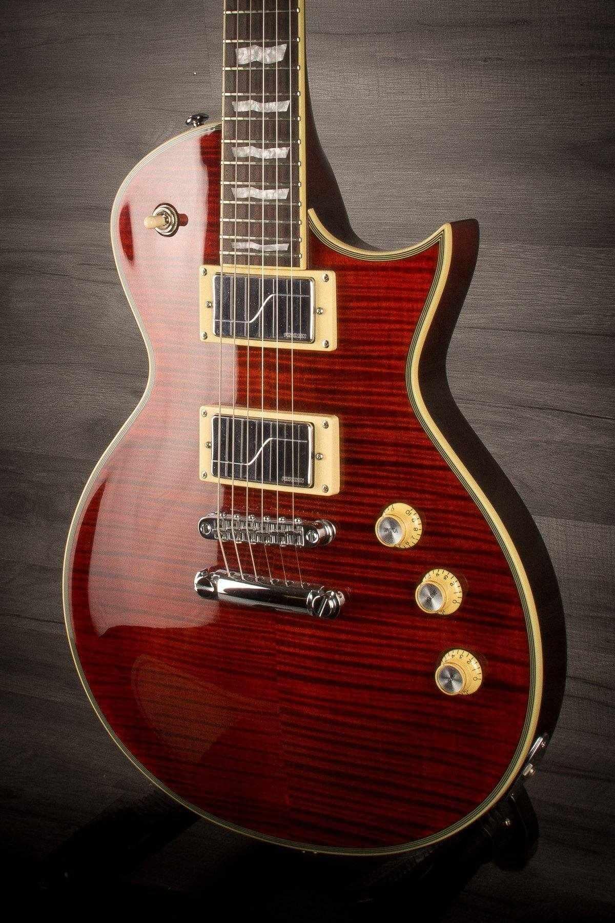 USED - ESP LTD EC-1000FM Fluence Deluxe Series, Tiger Eye
