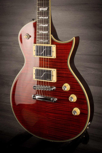 USED - ESP LTD EC-1000FM Fluence Deluxe Series, Tiger Eye