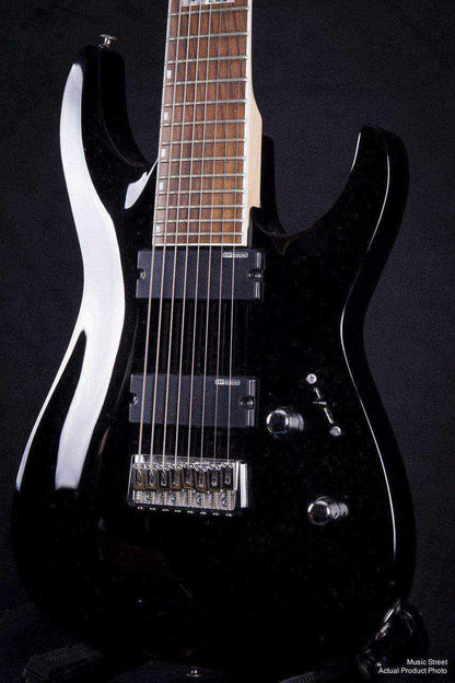 USED - Esp Ltd - H208 8 String Electric Guitar (Black)