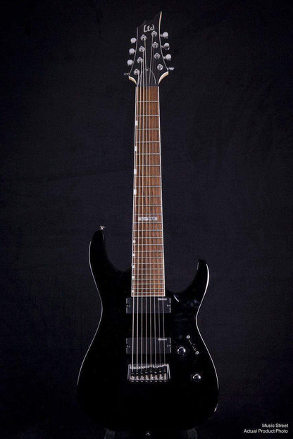 USED - Esp Ltd - H208 8 String Electric Guitar (Black)