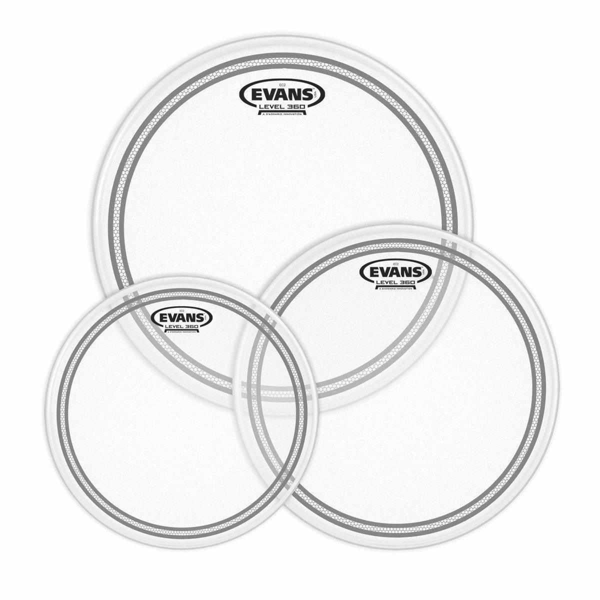 Evans Tompack: Ec2 Coated 12,13,16"- Standard