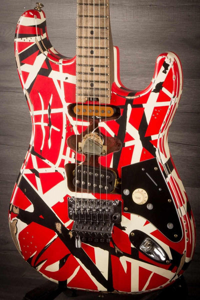 EVH Striped Series Frankenstrat Electric Guitar