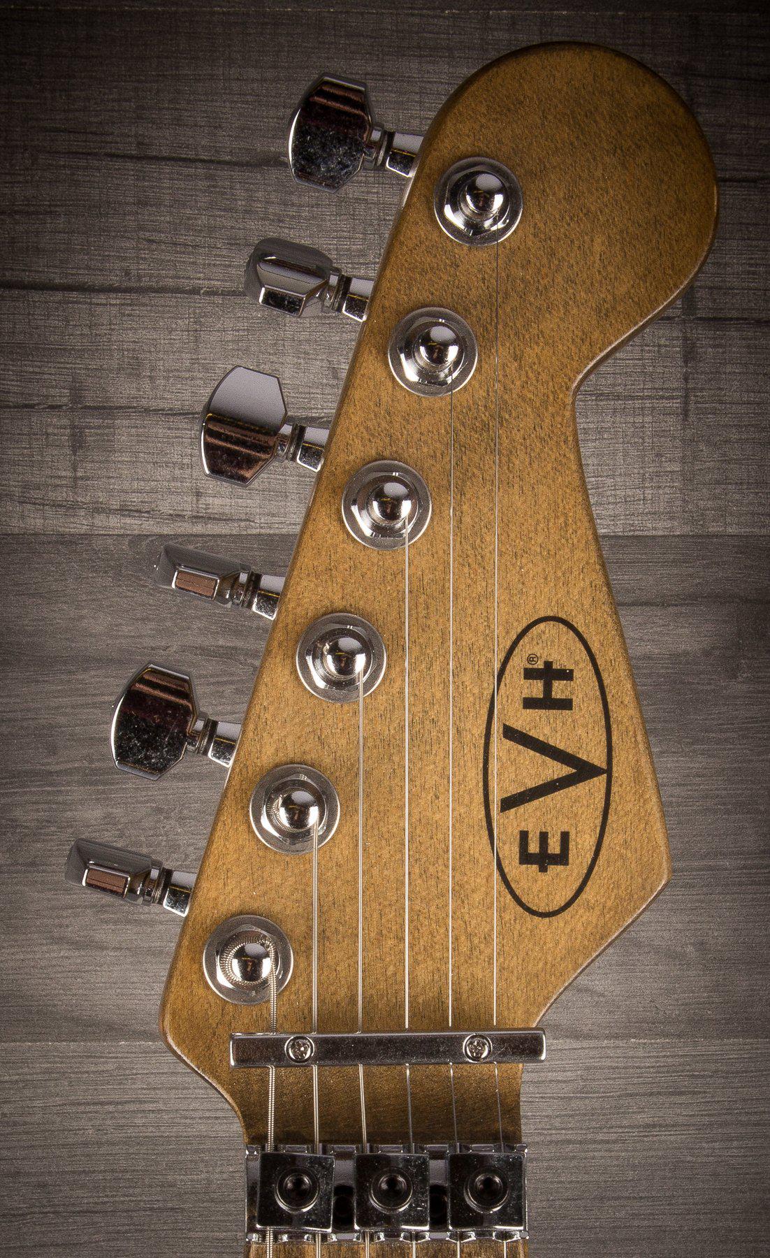 EVH Electric Guitar EVH Striped Series Frankenstrat
