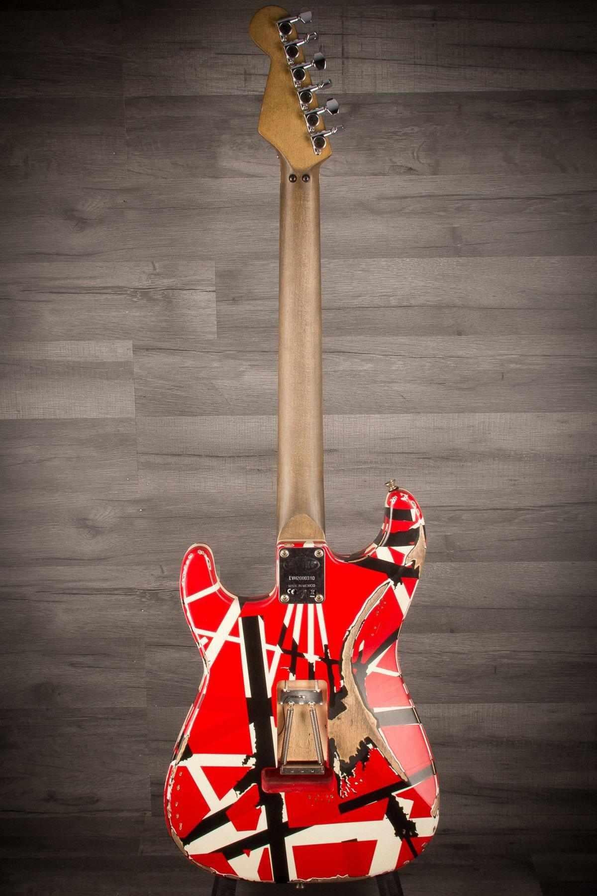 EVH Striped Series Frankenstrat Electric Guitar