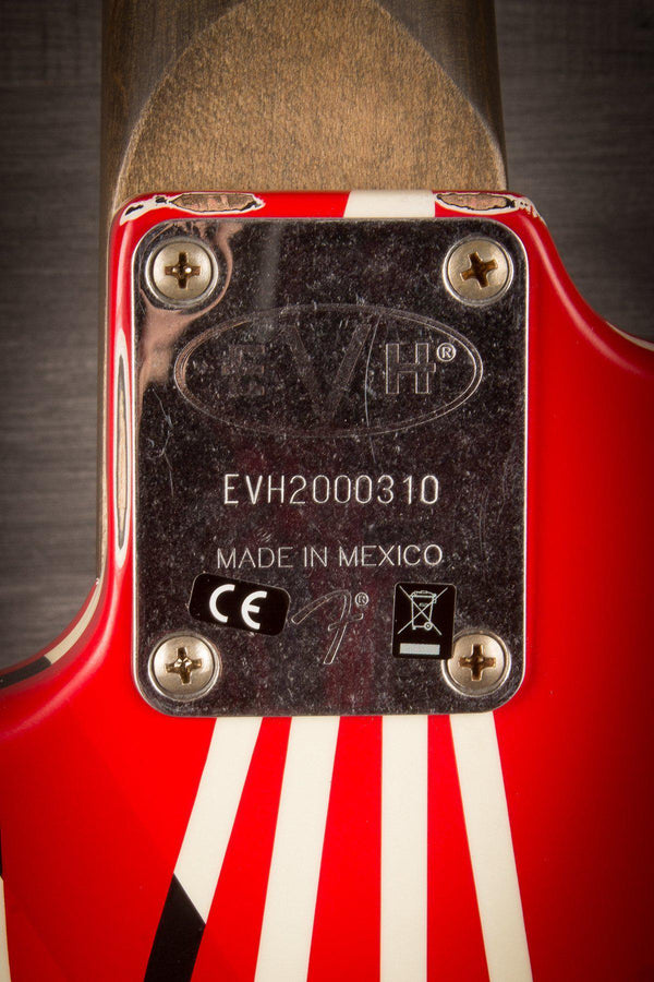 EVH Electric Guitar EVH Striped Series Frankenstrat
