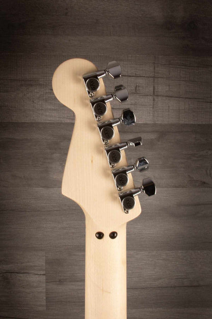 EVH Striped Series Electric Guitar - White with Black Stripes