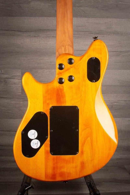 EVH Wolfgang WG Standard QM Electric Guitar - Transparent Amber