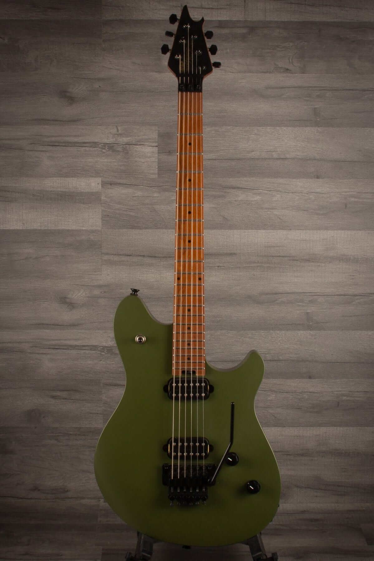 USED - EVH Wolfgang WG Standard, Baked Maple Fingerboard, Matte Army Drab