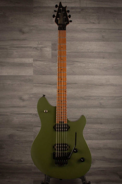 USED - EVH Wolfgang WG Standard, Baked Maple Fingerboard, Matte Army Drab