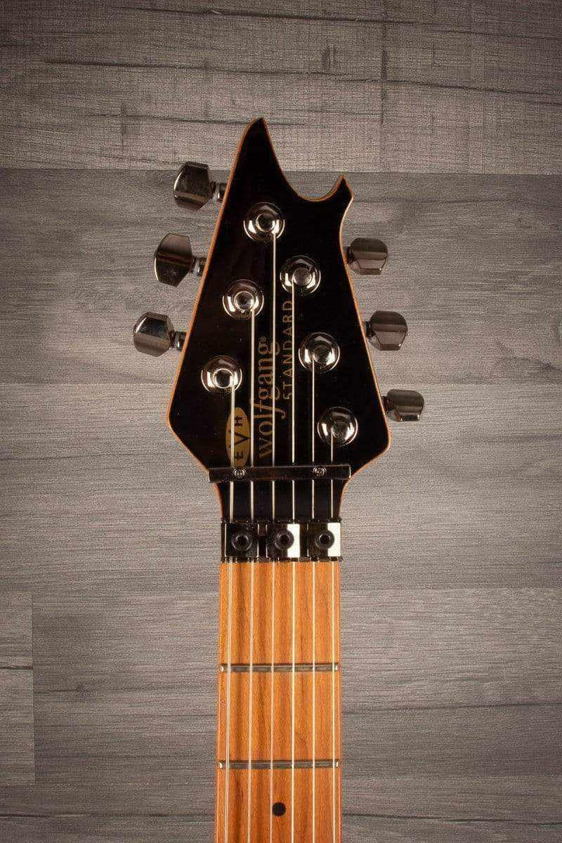 USED - EVH Wolfgang Wg Standard QM Transparent Amber