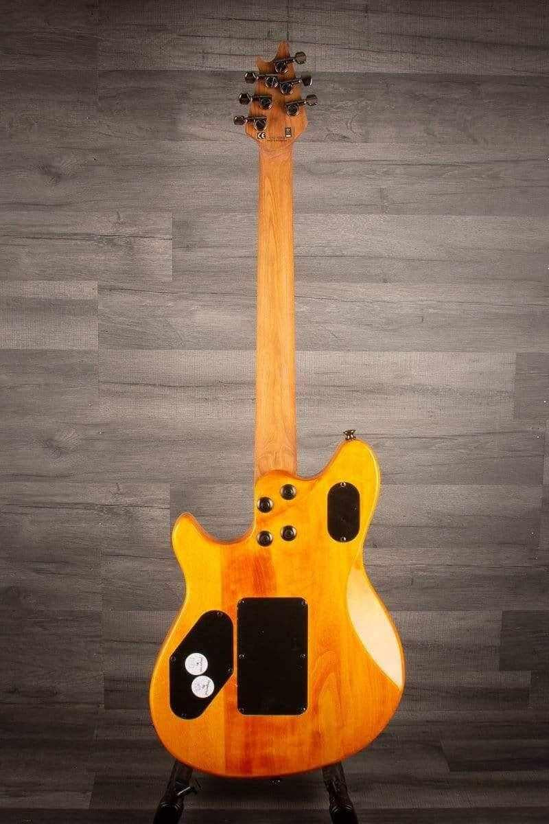 USED - EVH Wolfgang Wg Standard QM Transparent Amber