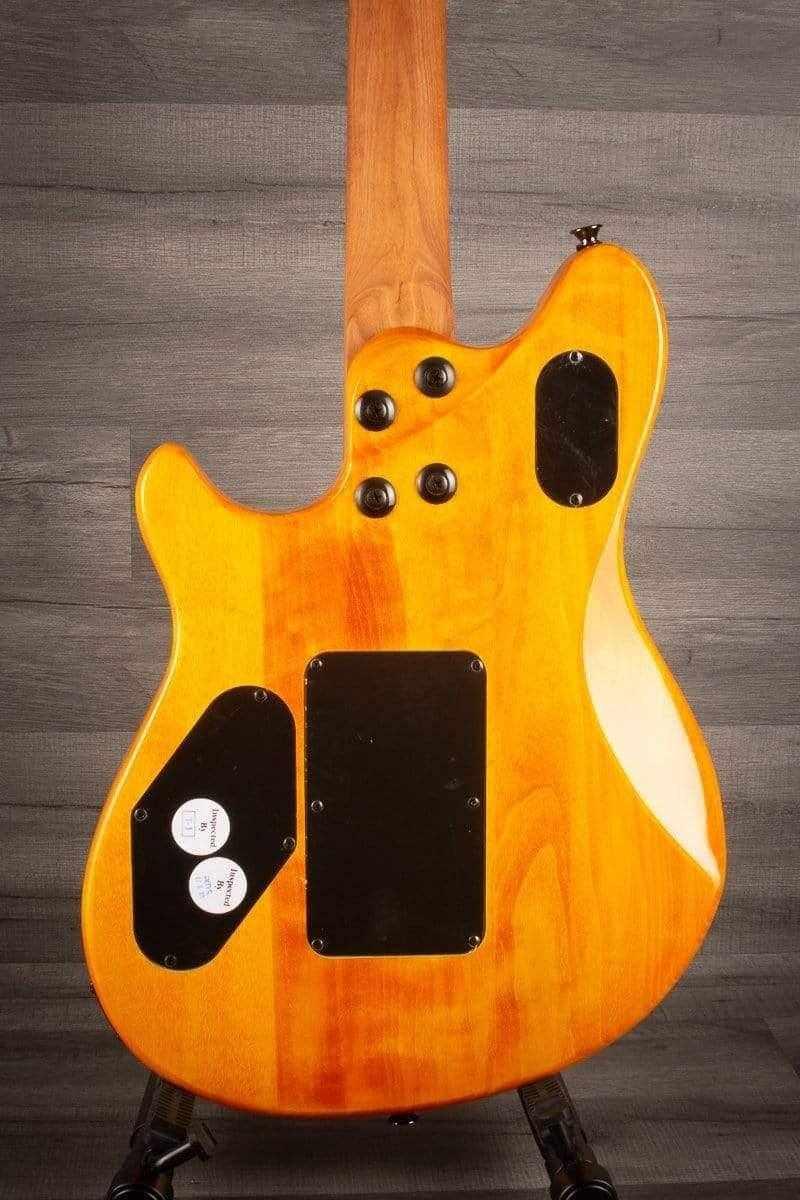 USED - EVH Wolfgang Wg Standard QM Transparent Amber