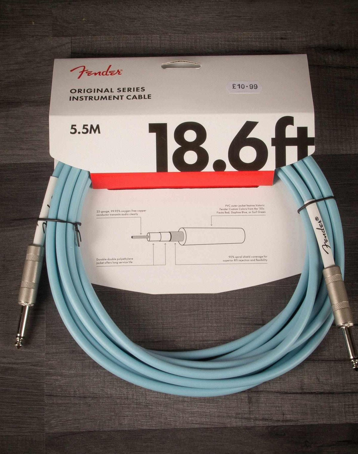 Fender 18.6ft Original Series Instrument Cable