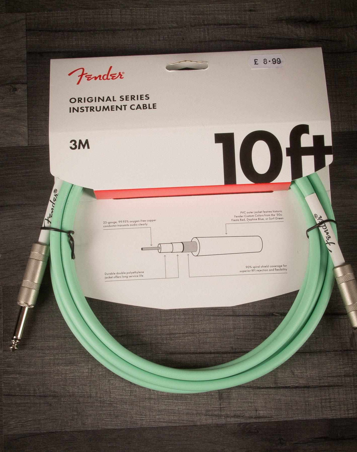 Fender 10ft Original Series Instrument Cable