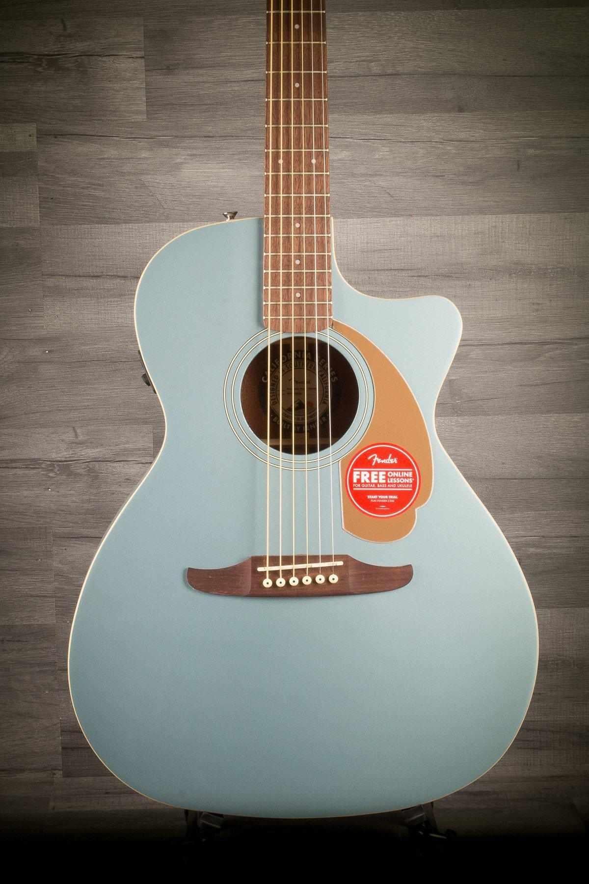 Fender California Series Newporter Player Ice Blue Satin