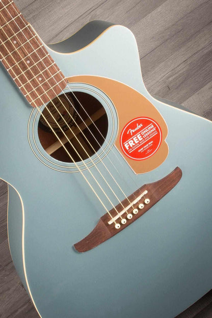 Fender California Series Newporter Player Ice Blue Satin