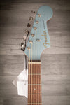 Fender Acoustic Guitar Fender California Series Newporter Player Ice Blue Satin