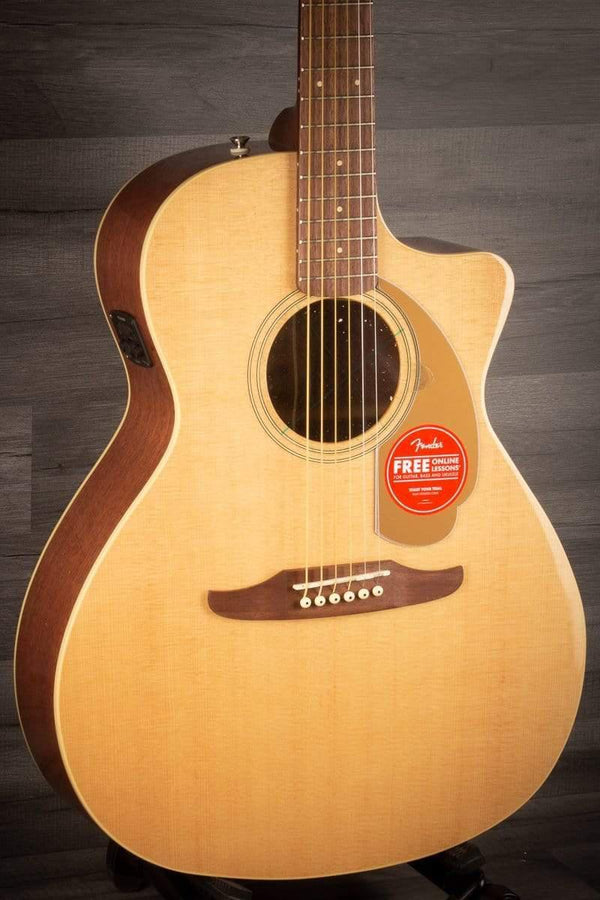 Fender Acoustic Guitar Fender California Series Newporter Player - Natural