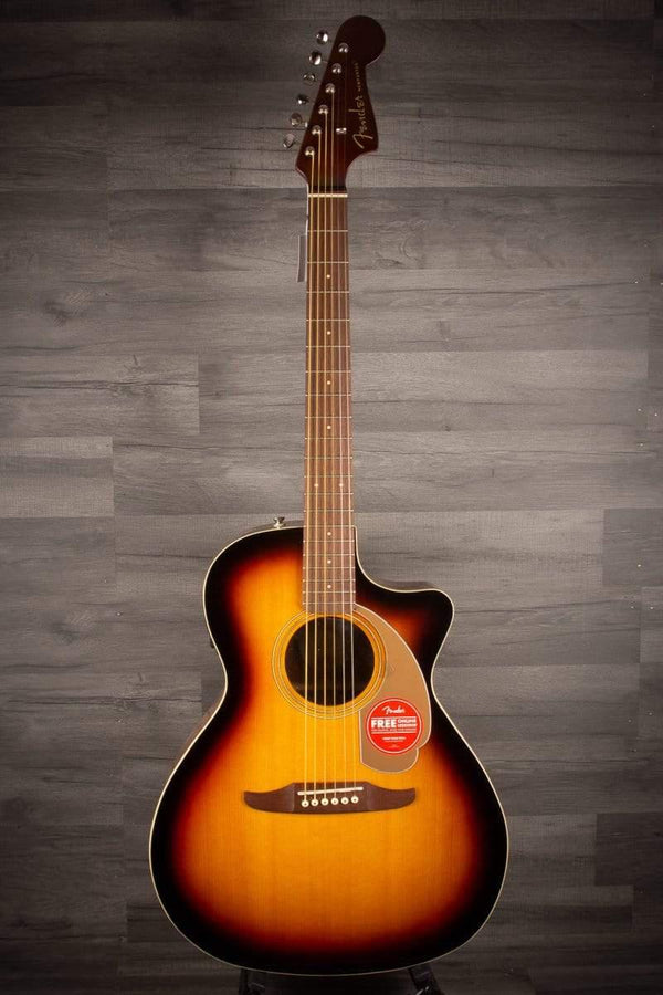 Fender Acoustic Guitar Fender California Series Newporter Player - Sunburst