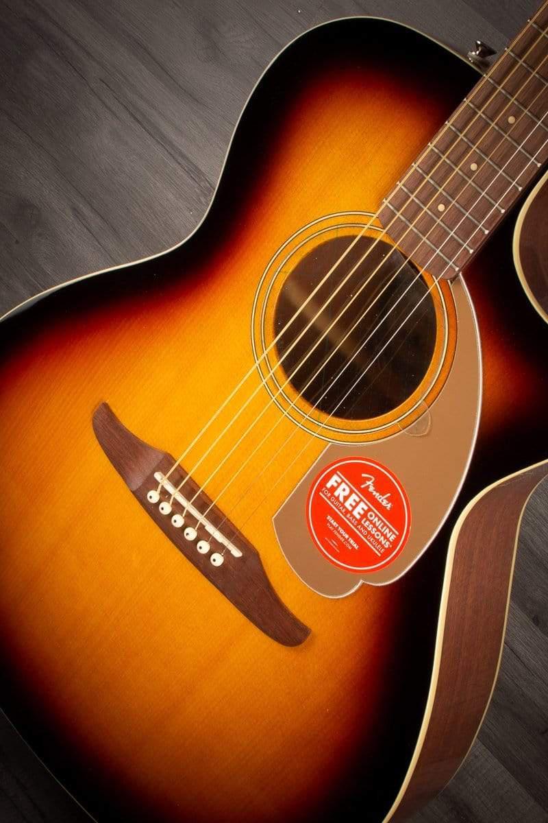 Fender Acoustic Guitar Fender California Series Newporter Player - Sunburst