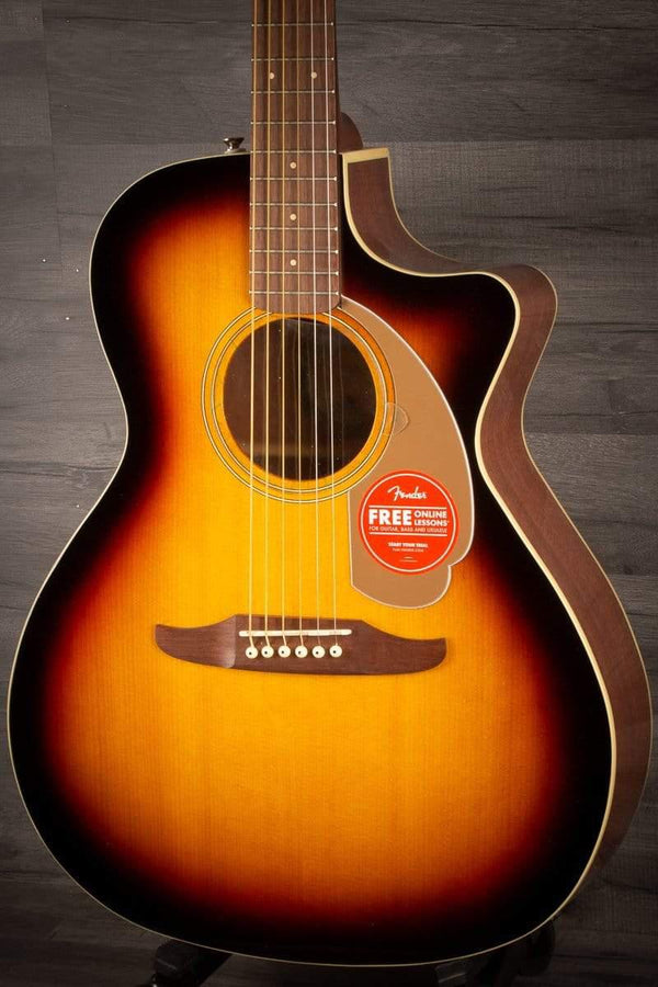 Fender Acoustic Guitar Fender California Series Newporter Player - Sunburst