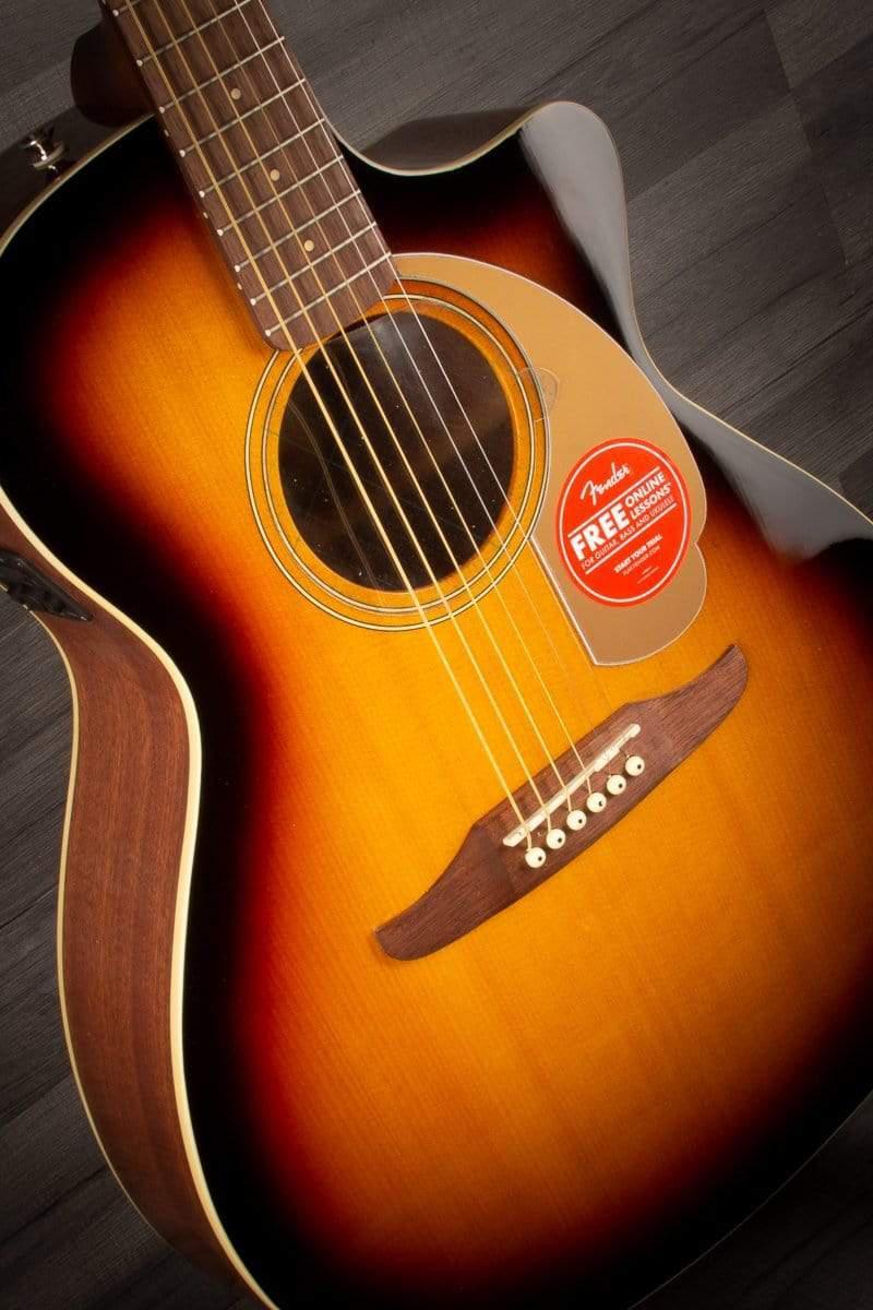 Fender Acoustic Guitar Fender California Series Newporter Player - Sunburst