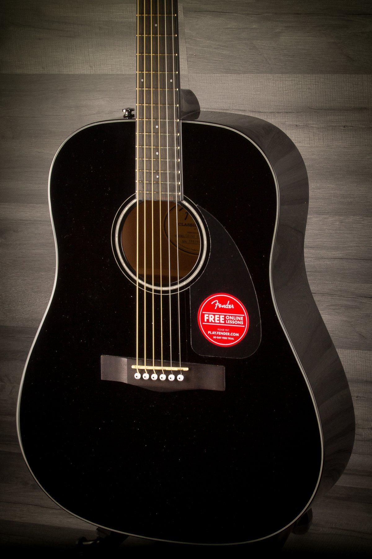 Fender Acoustic Guitar Fender CD60 v3 - Black