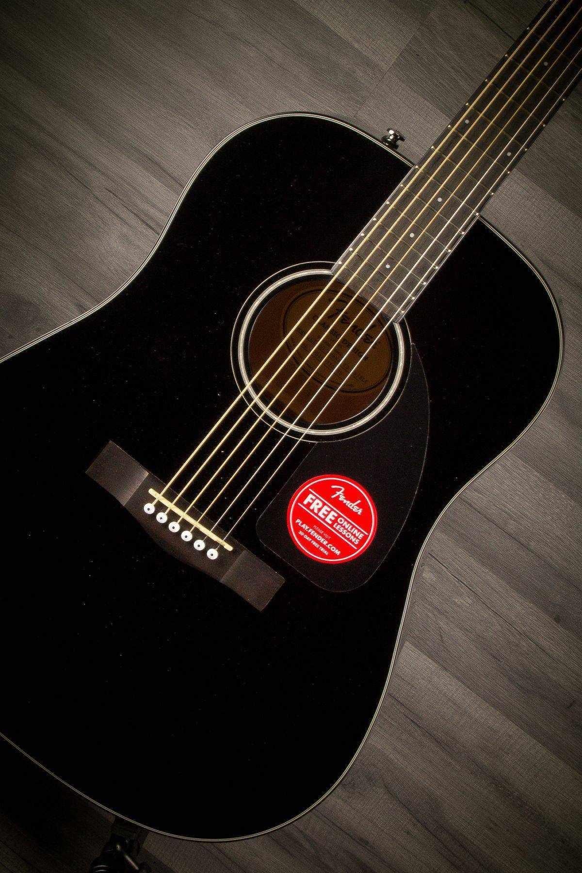 Fender CD60 v3 - Black - Acoustic Guitar