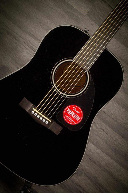 Fender CD60 v3 - Black - Acoustic Guitar