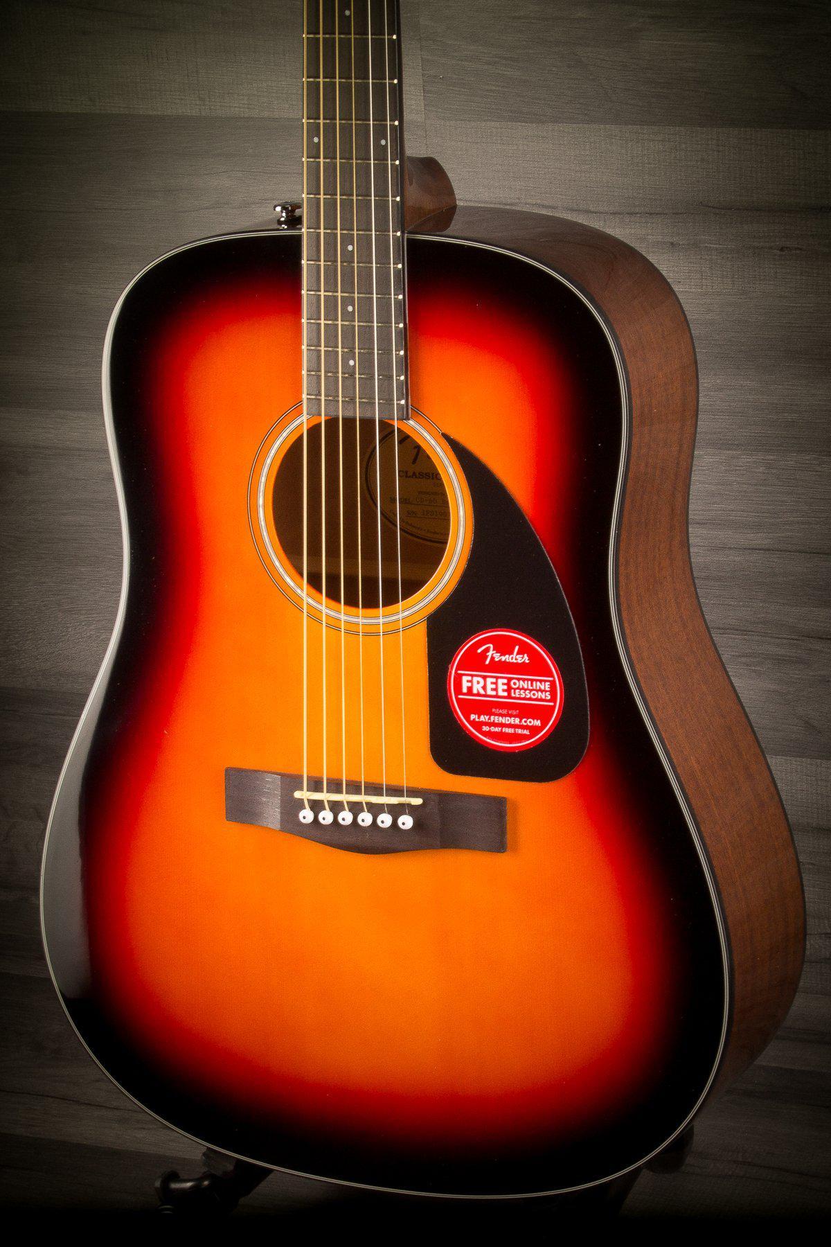 Fender Acoustic Guitar Fender CD60 v3 - Sunburst