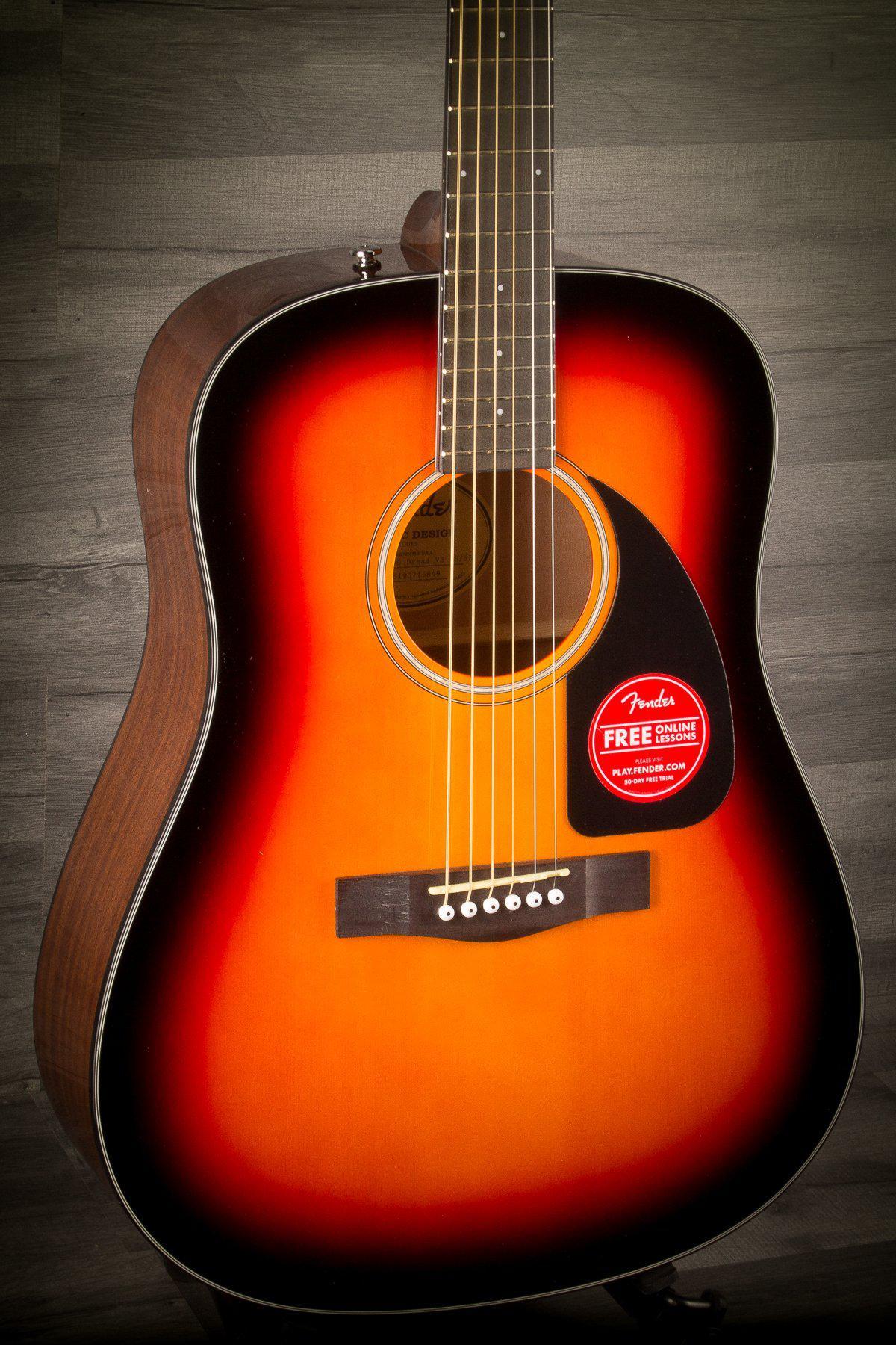 Fender Acoustic Guitar Fender CD60 v3 - Sunburst