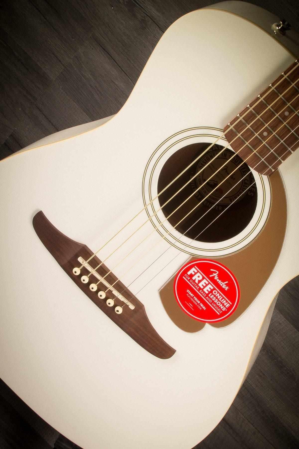 Fender Malibu Player Acoustic - Arctic Gold