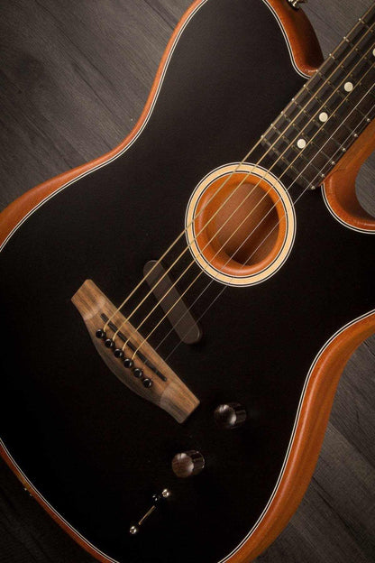 USED Fender - American Acoustasonic Telecaster (Black)