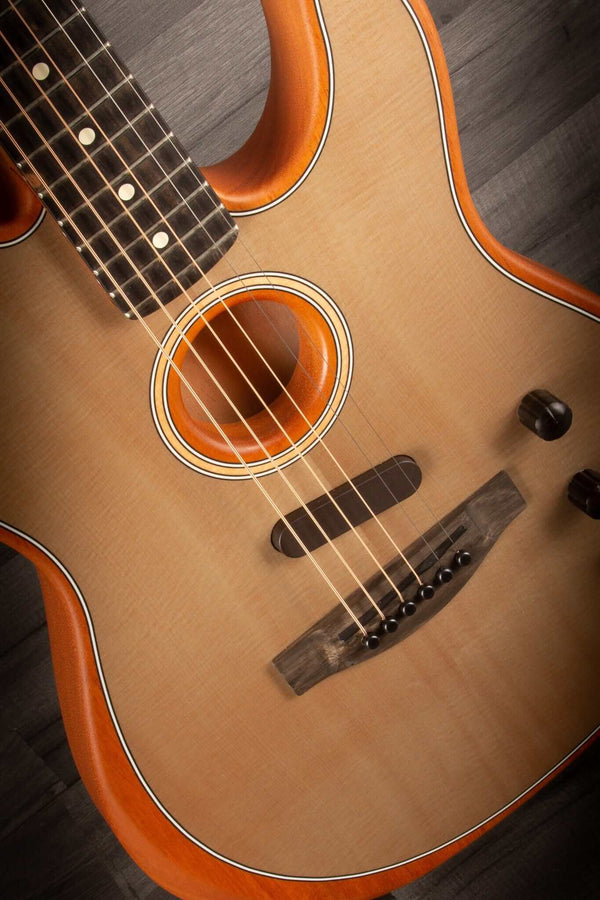 Fender Acoustic Guitar USED - Fender American Acoustasonic Telecaster (Natural)
