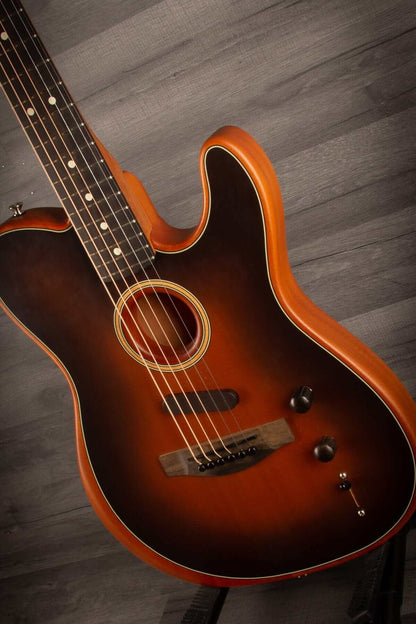 USED - Fender - American Acoustasonic Telecaster (Sunburst)