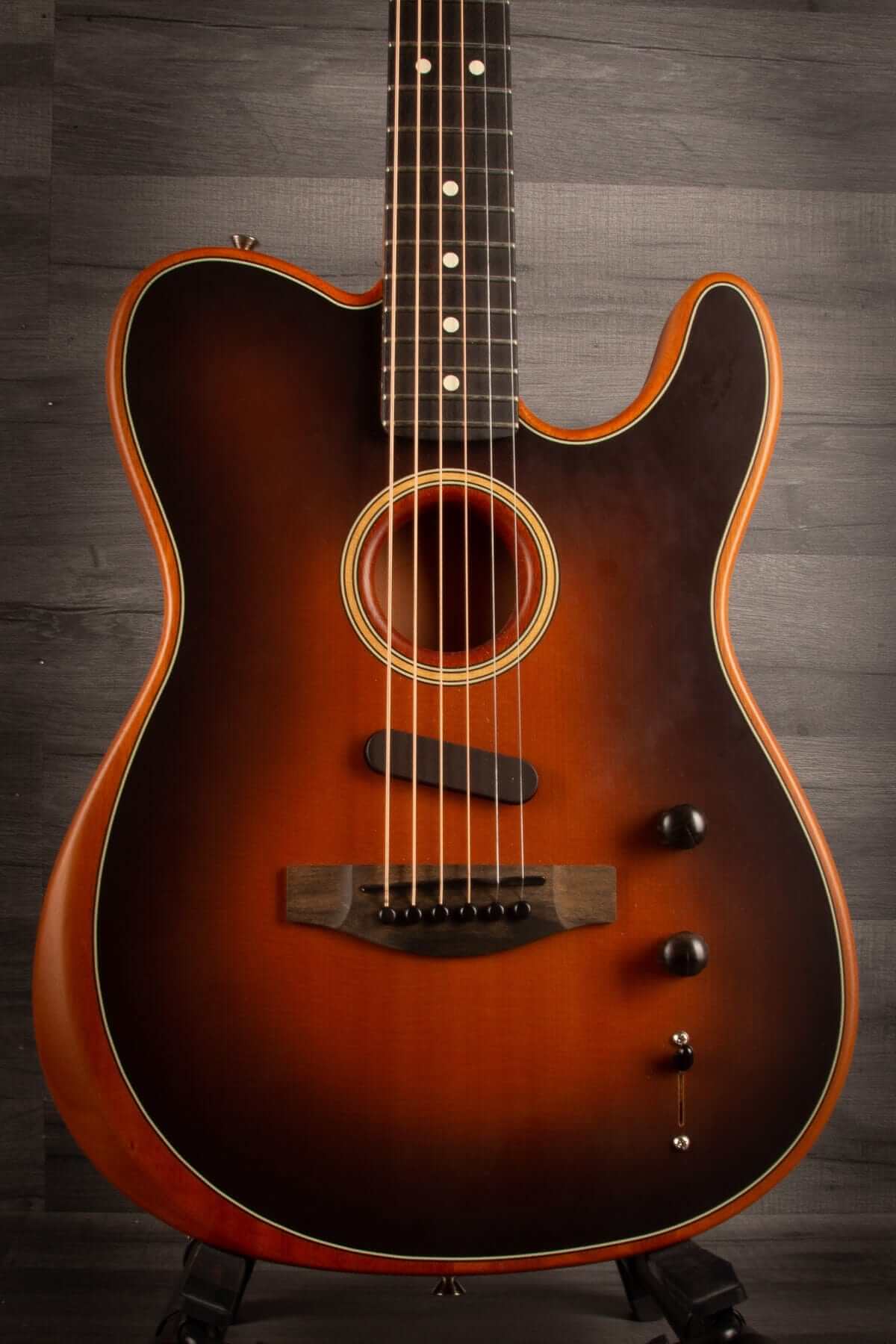 USED - Fender - American Acoustasonic Telecaster (Sunburst)