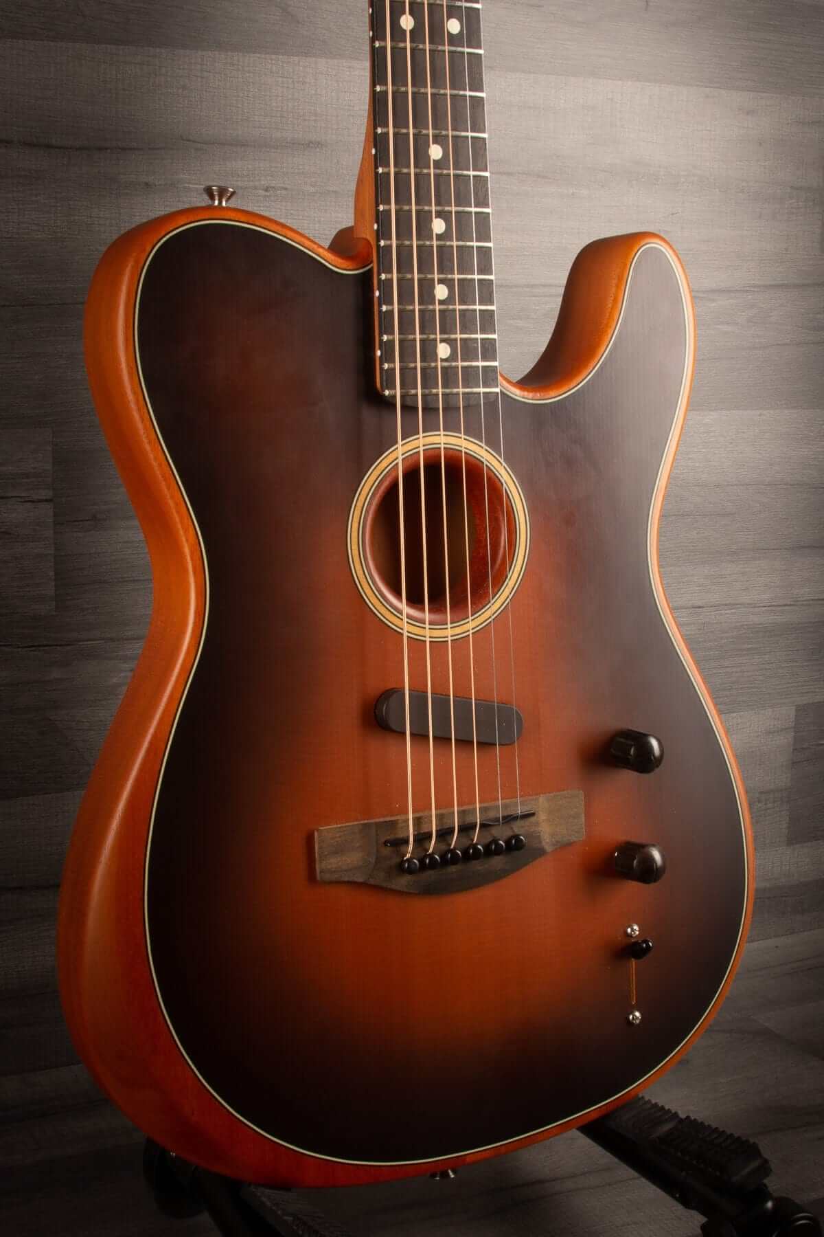 USED - Fender - American Acoustasonic Telecaster (Sunburst)