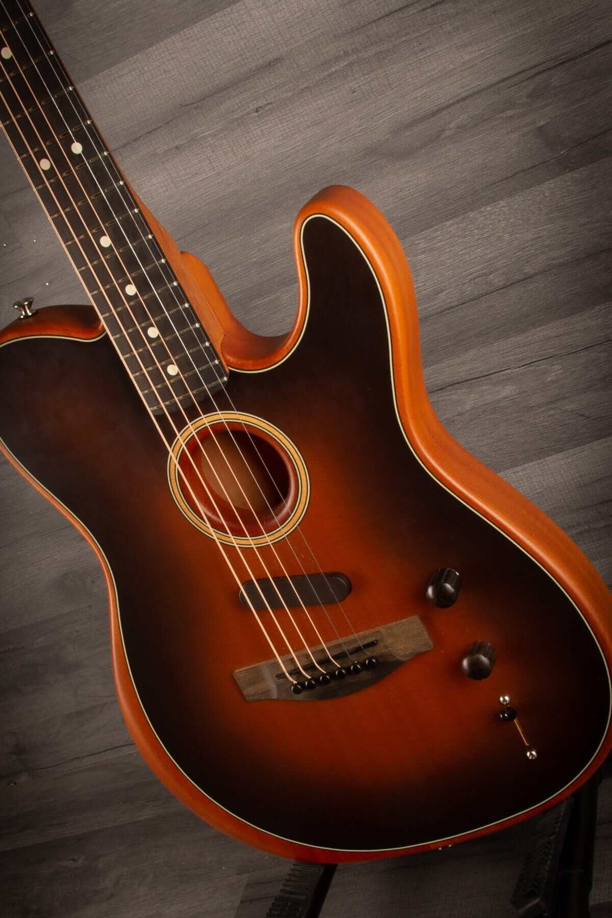 USED - Fender - American Acoustasonic Telecaster (Sunburst)