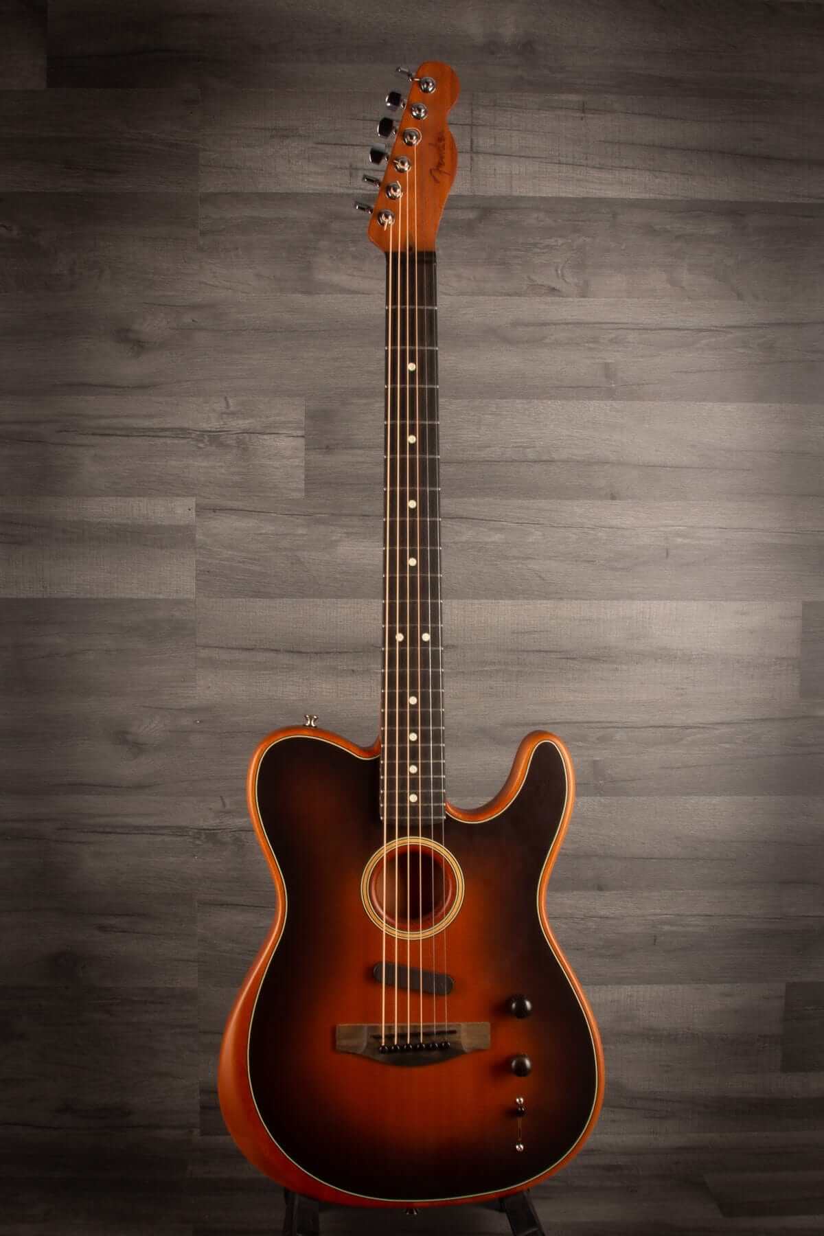 USED - Fender - American Acoustasonic Telecaster (Sunburst)