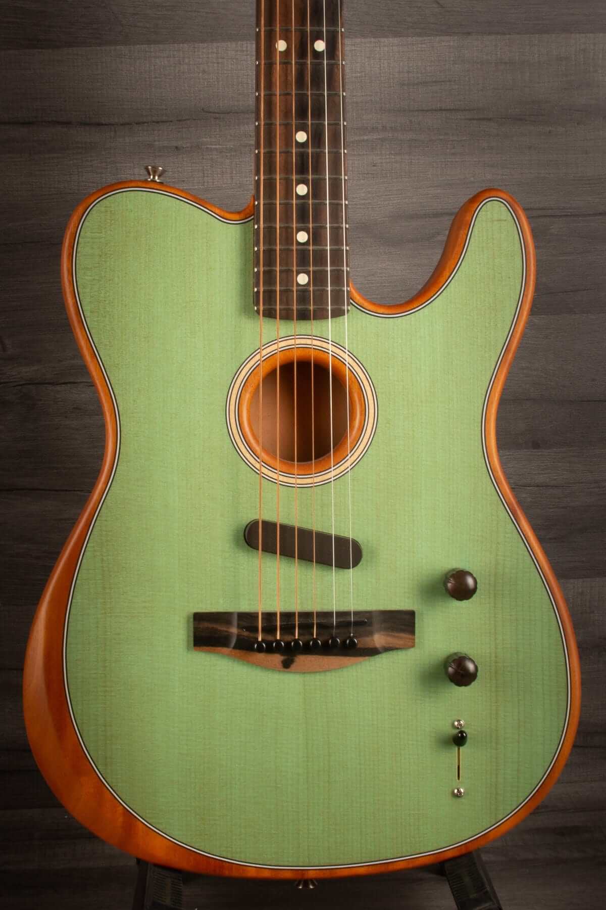 USED - Fender American Acoustasonic Telecaster (Surf Green)
