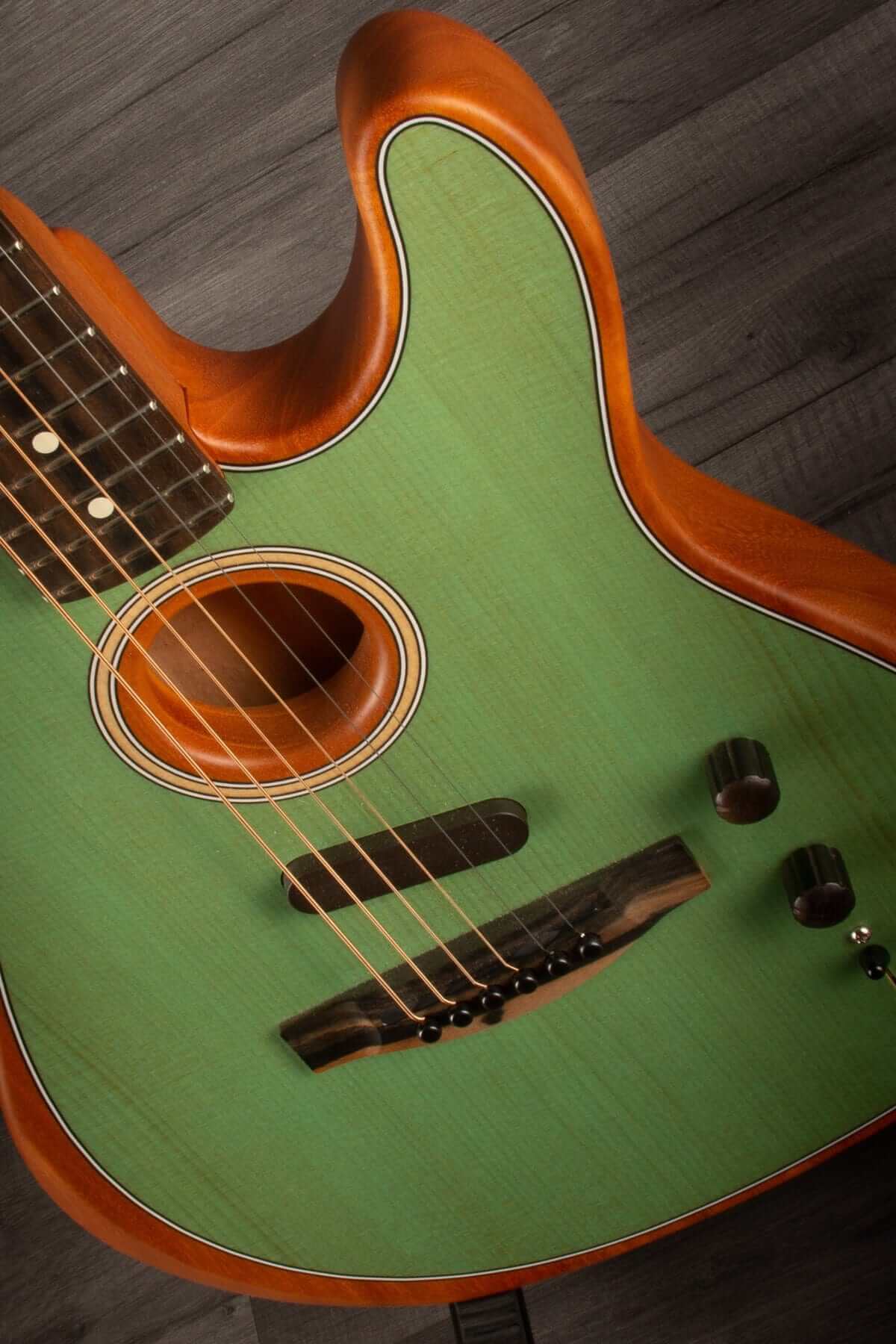 USED - Fender American Acoustasonic Telecaster (Surf Green)