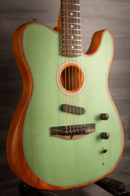 USED - Fender American Acoustasonic Telecaster (Surf Green)