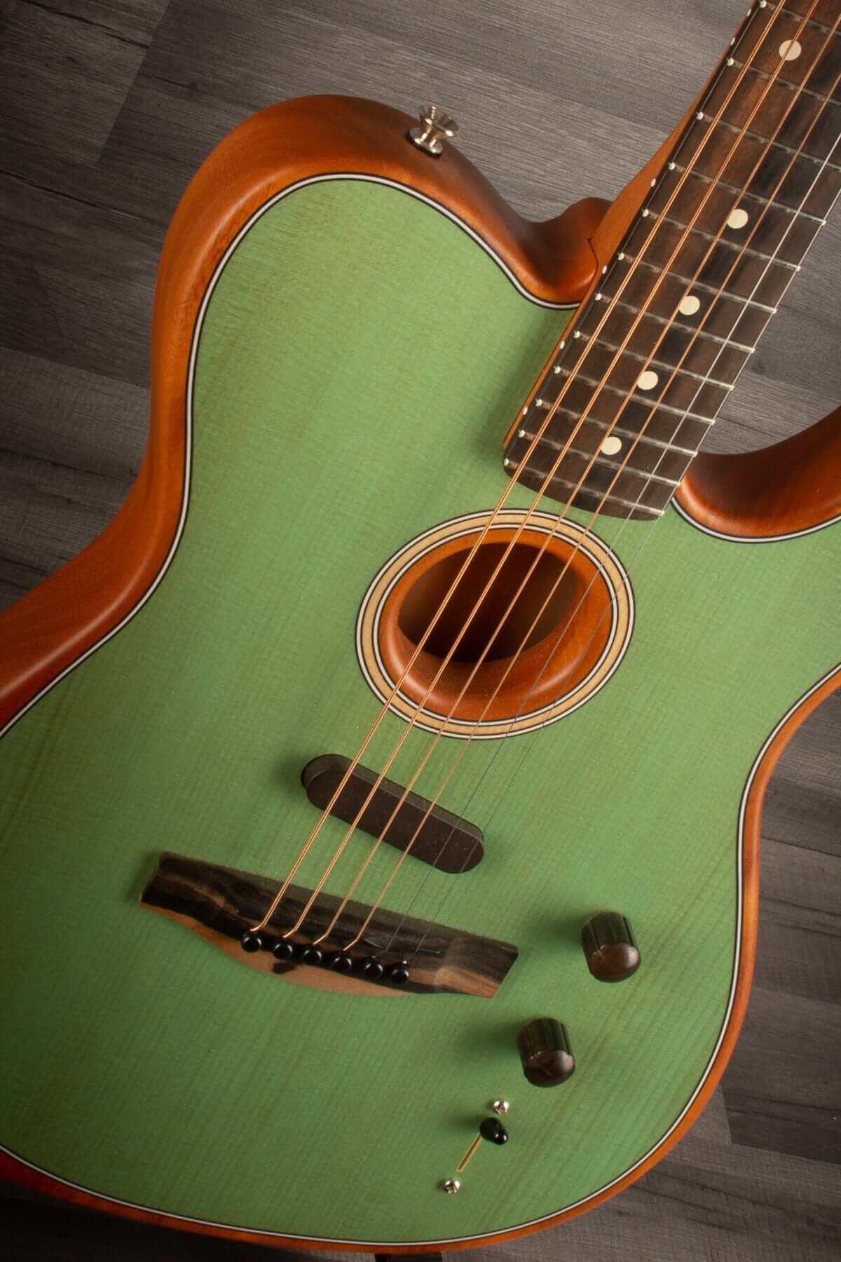 USED - Fender American Acoustasonic Telecaster (Surf Green)