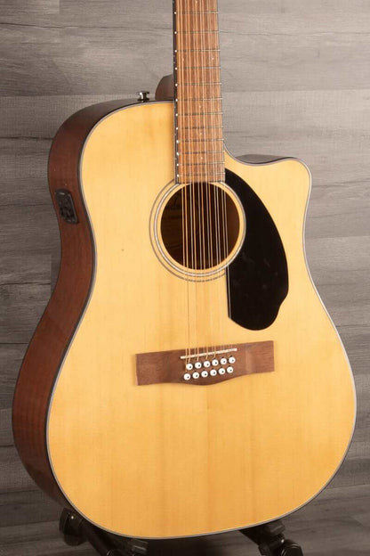 USED - Fender CD-60SCE Dreadnought 12 String Electro Acoustic, Natural