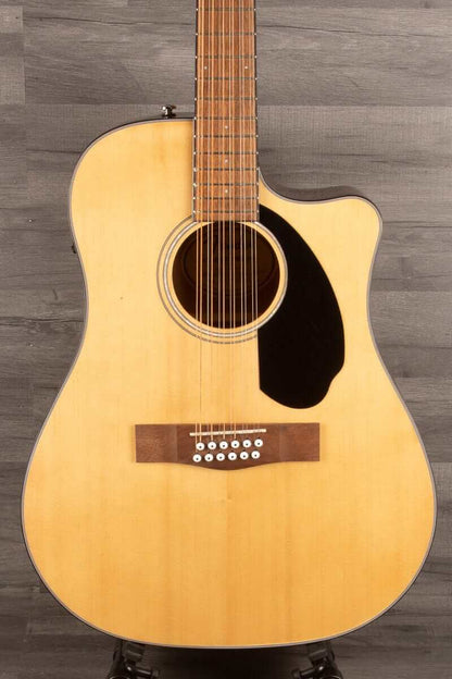 USED - Fender CD-60SCE Dreadnought 12 String Electro Acoustic, Natural