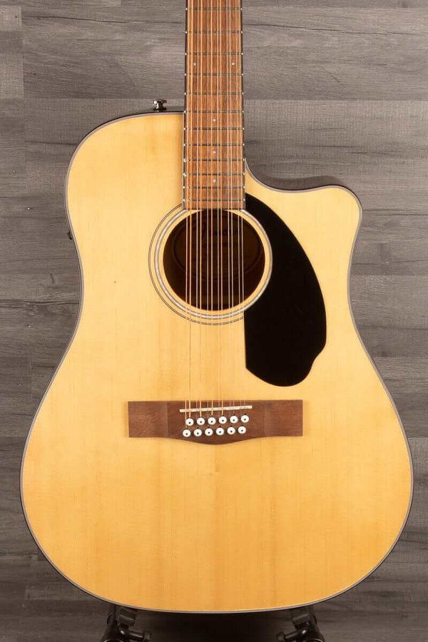 Fender Acoustic Guitar USED - Fender CD-60SCE Dreadnought 12 String Electro Acoustic, Natural